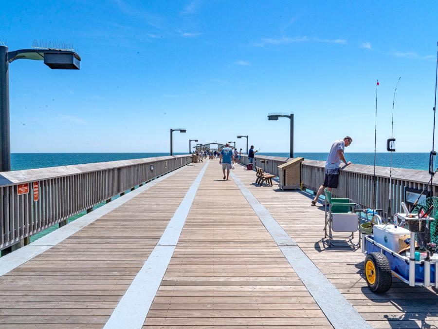 Gulf State Park Fishing Pier in Gulf Shores
