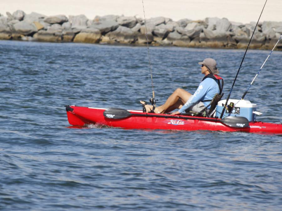 Kayak fishing Orange Beach AL