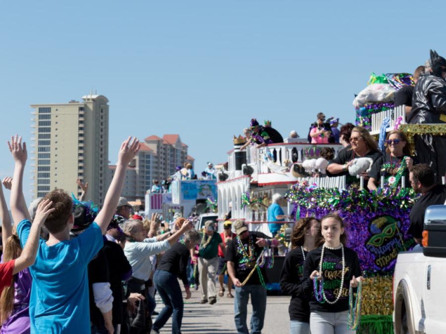 Mardi Gras Parade Gulf Shores