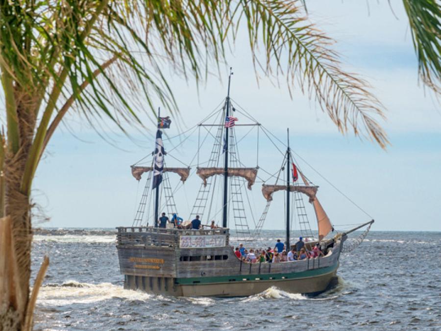 Have a pirate adventure in Orange Beach, AL